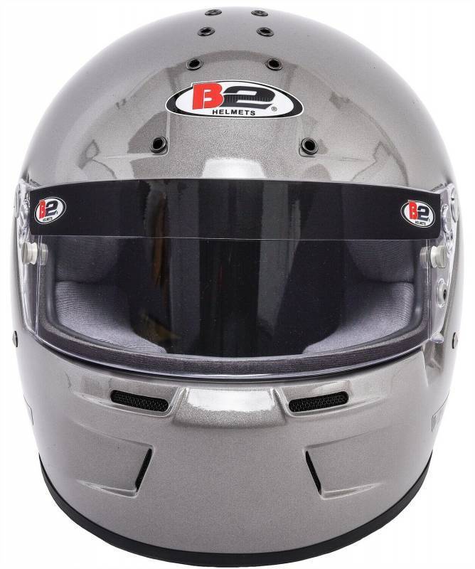 B2 Vision EV Helmet - Metallic Silver