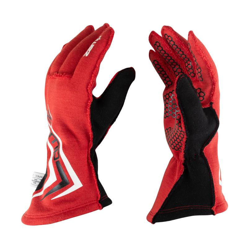 Zamp ZR-60 Race Gloves - Red