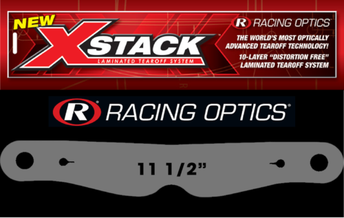 Racing Optics SmokeSingle Tearoffs - Smoke