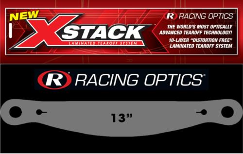 Racing Optics SmokeSingle Tearoffs - Smoke