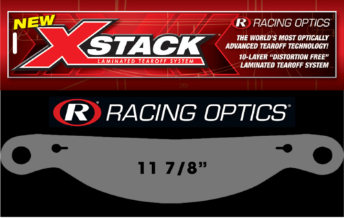 Racing Optics SmokeSingle Tearoffs - Smoke