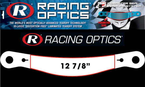 Racing Optics XStack™ Perimeter Seal Tearoffs - Clear
