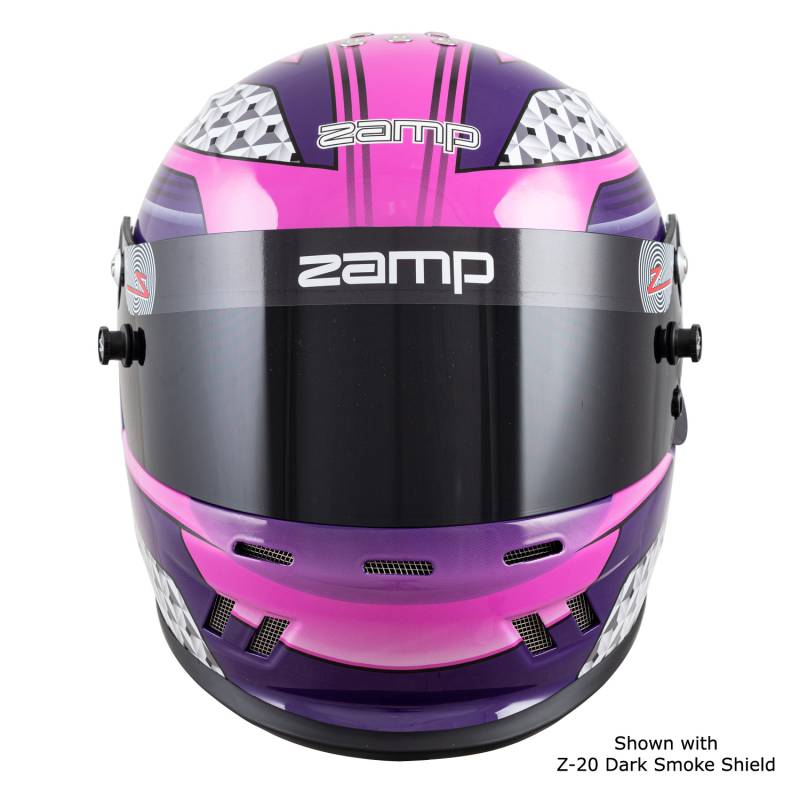 Zamp RZ-37Y Youth Graphic Helmet - Pink/Purple