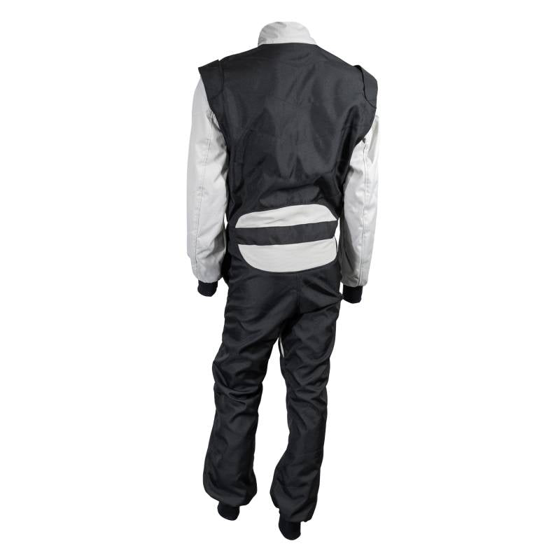 Zamp ZK-40 Karting Suit - Black/Silver
