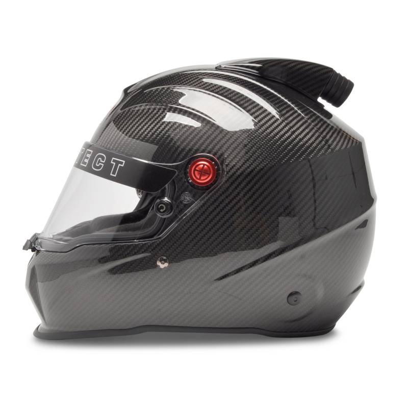Pyrotect Pro Sport Duckbill Top Forced Air Carbon Helmet