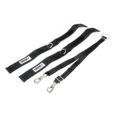 Crow 2'' Junior Arm Restraints - SFI 3.3 - Black