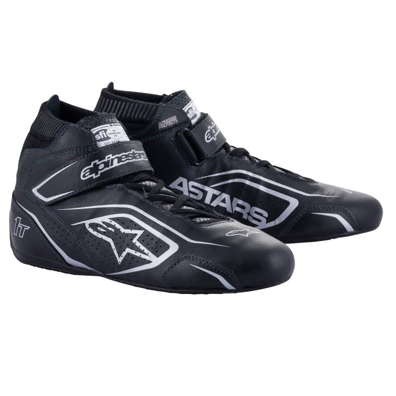Alpinestars Tech-1 T v3 Shoe - Black/Silver