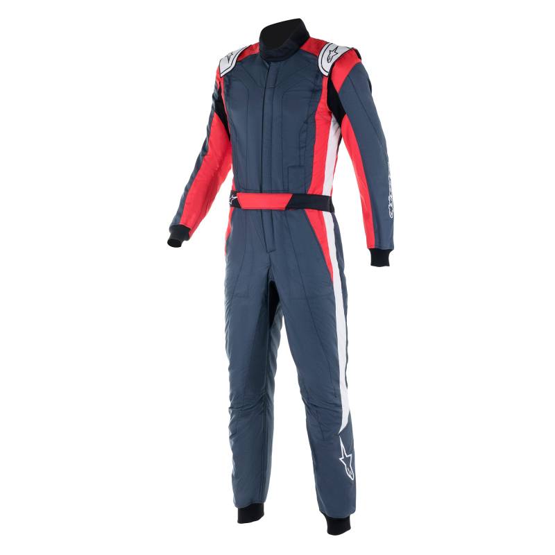 Alpinestars GP Pro Comp v2 FIA Suit - Asphalt/Red/White