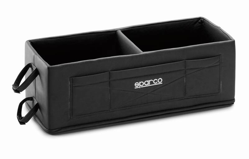 Sparco Helmet Box - Holds 2 Helmets - Black