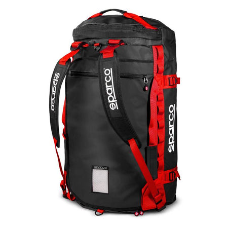 Sparco Dakar Large Duffle Bag - Black/Red