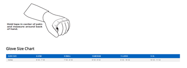 Sparco Lap Glove - Blue/White