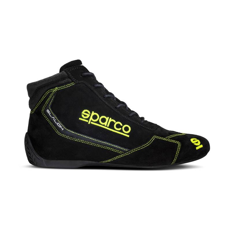 Sparco Slalom Shoe - Black/Yellow