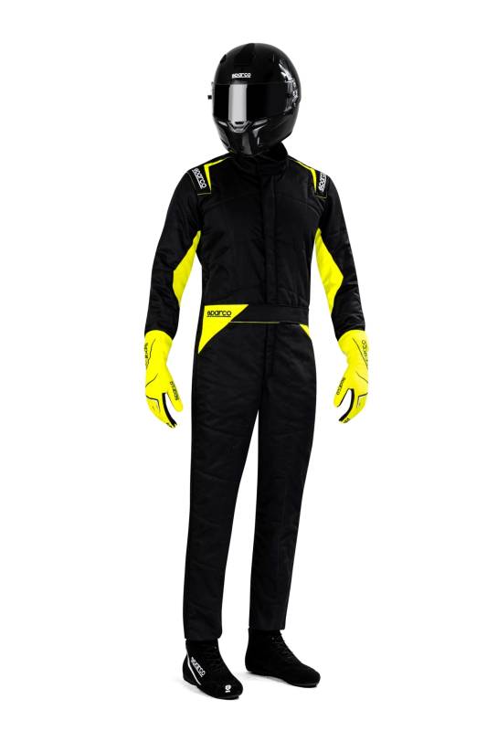 Sparco Sprint Suit - Black/Yellow