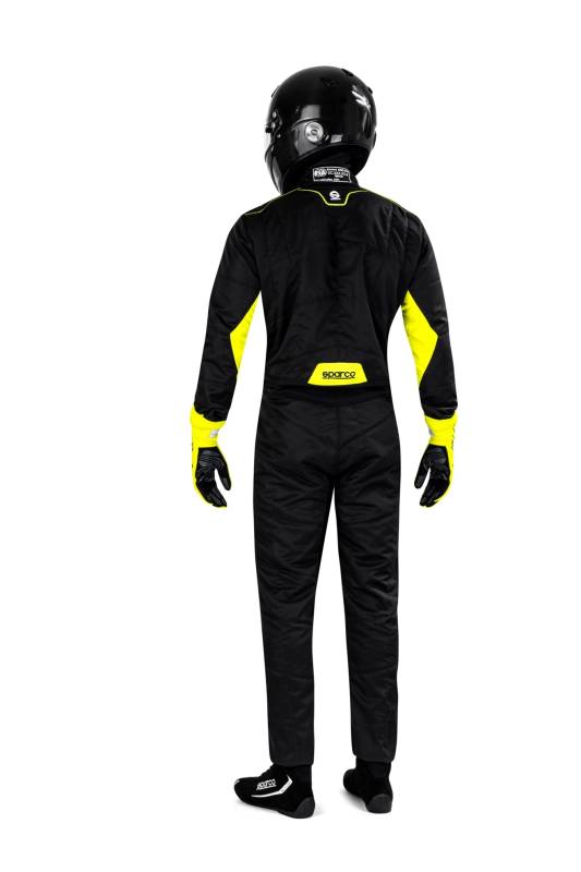 Sparco Sprint Suit - Black/Yellow