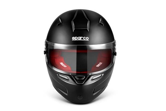 Sparco Air Pro RF-5W Helmet - Matte Black/Red Interior