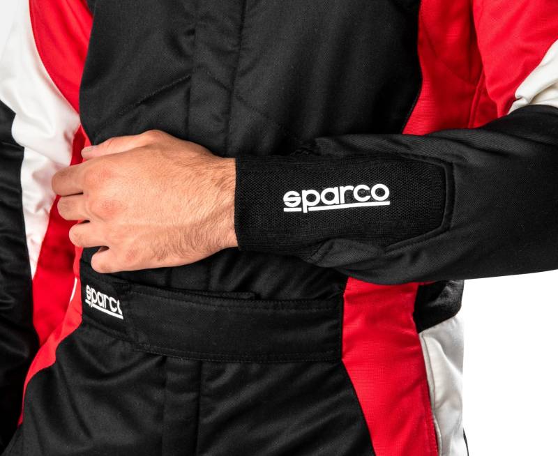 Sparco Competition Suit - Black/Red