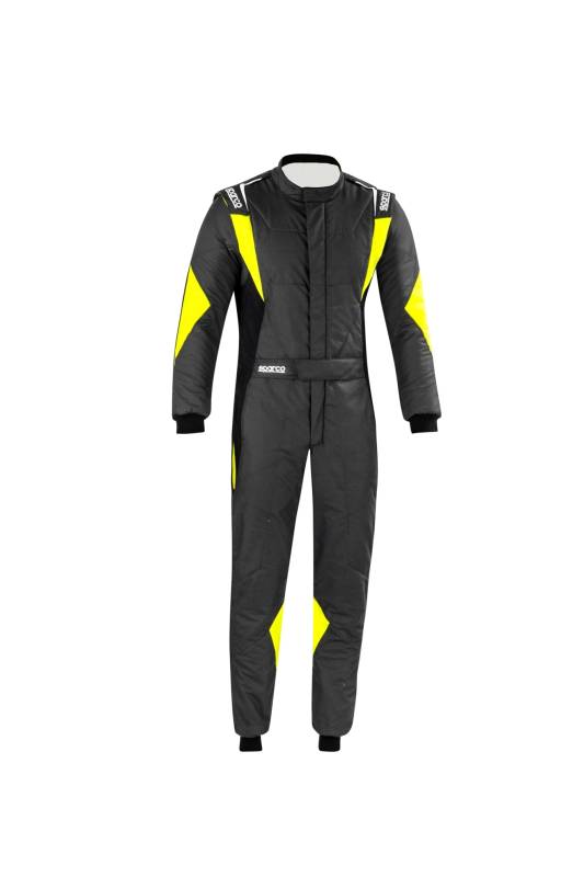 Sparco Superleggera Suit - Gray/Yellow