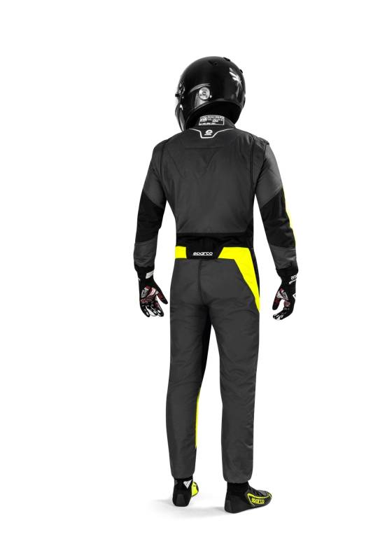 Sparco Superleggera Suit - Gray/Yellow
