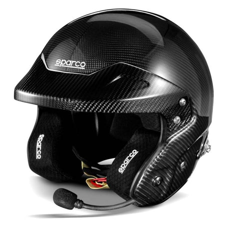 Sparco RJ-i Carbon Helmet - Black Interior