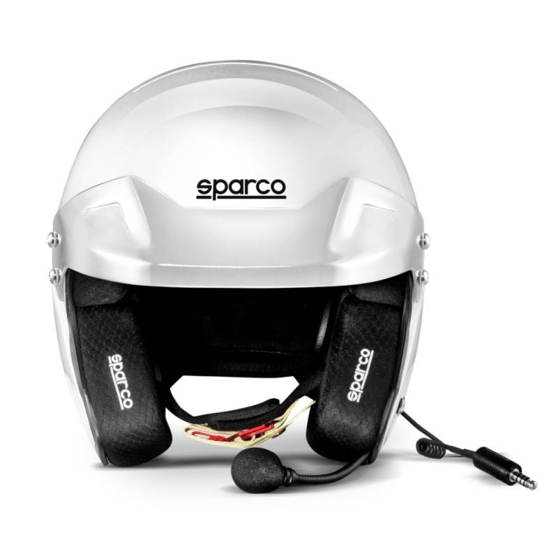 Sparco RJ-i Helmet - White - Black Interior