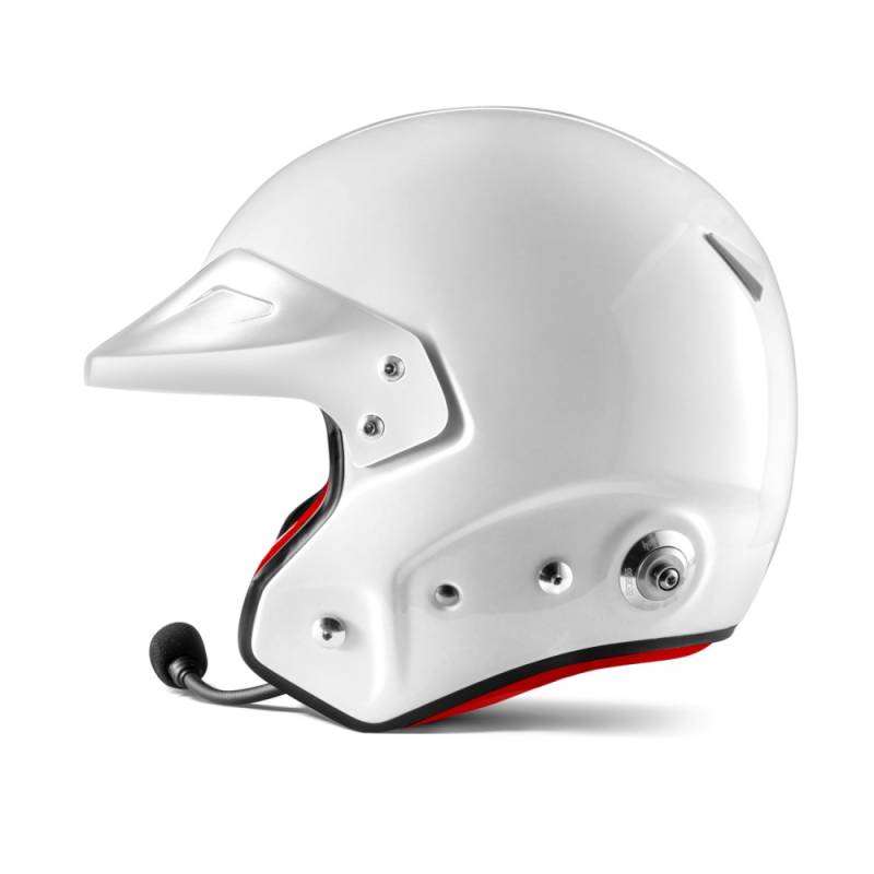 Sparco RJ-i Helmet - White - Red Interior