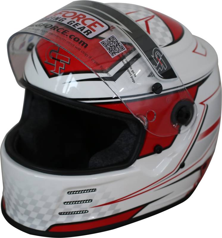 G-Force Rookie Graphic Helmet - Red Graphic