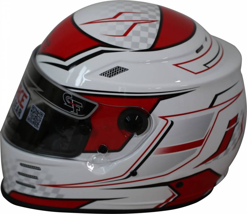 G-Force Rookie Graphic Helmet - Red Graphic