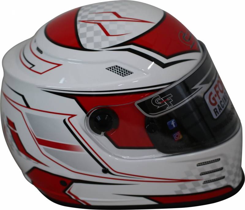 G-Force Rookie Graphic Helmet - Red Graphic