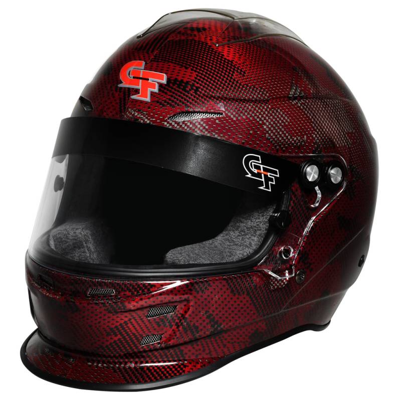 G-Force Nova Carbon Fusion Helmet - Ruby Red
