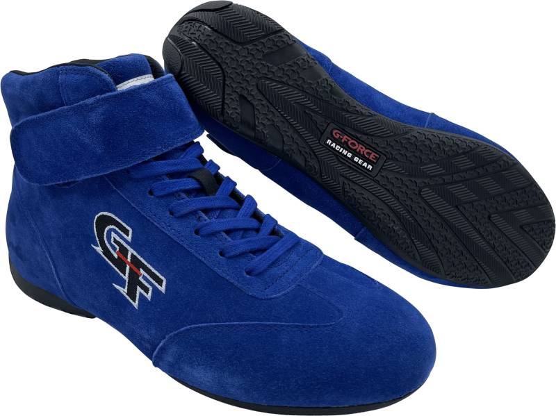 G-Force G35 Mid-Top Racing Shoe - Blue