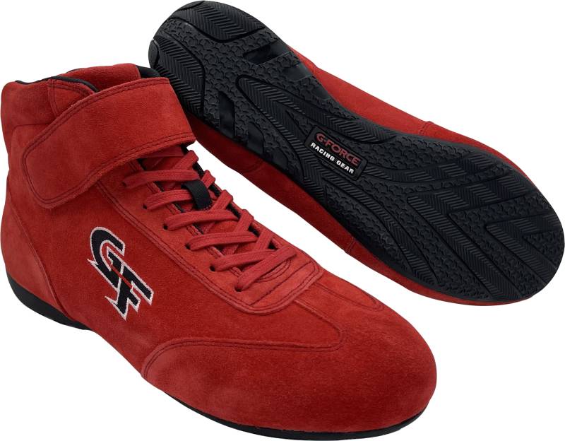 G-Force G35 Mid-Top Racing Shoe - Red