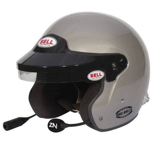 Bell Mag Rally Helmet - Titanium Silver