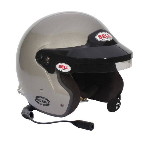 Bell Mag Rally Helmet - Titanium Silver