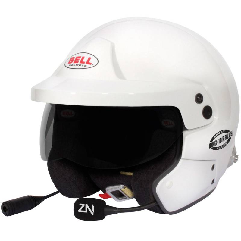 Bell Mag-10 Rally Sport Helmet - White