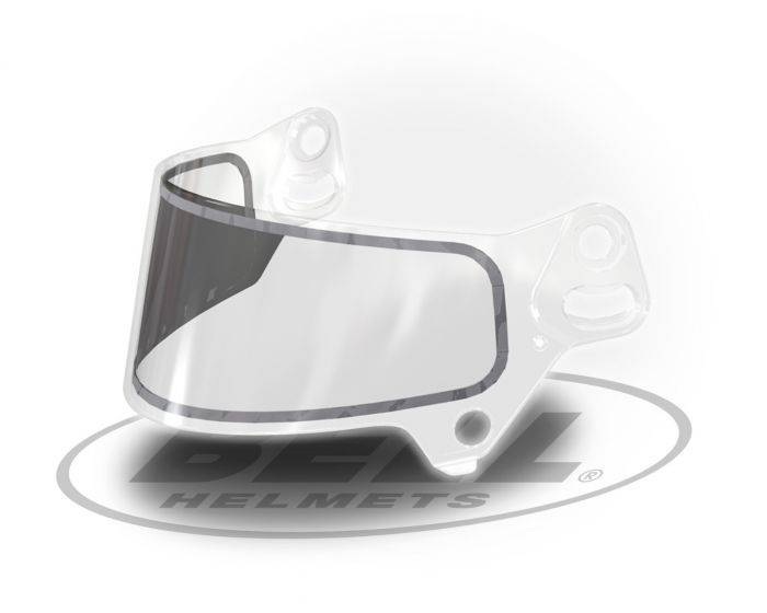 Bell SE077 Mirror DSAF Helmet Shield (3mm) - Clear