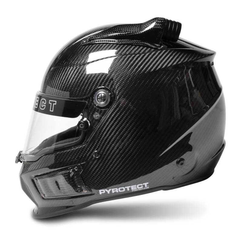 Pyrotect Pro Air Tri-Flow Duckbill Mid/Side Forced Air Carbon Helmet