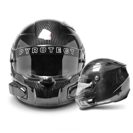 Pyrotect Pro Air Tri-Flow Duckbill Mid/Side Forced Air Carbon Helmet