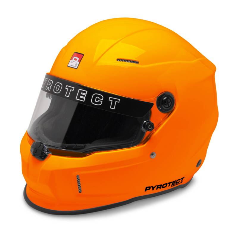 Pyrotect Pro Air Flow Duckbill Helmet - Orange