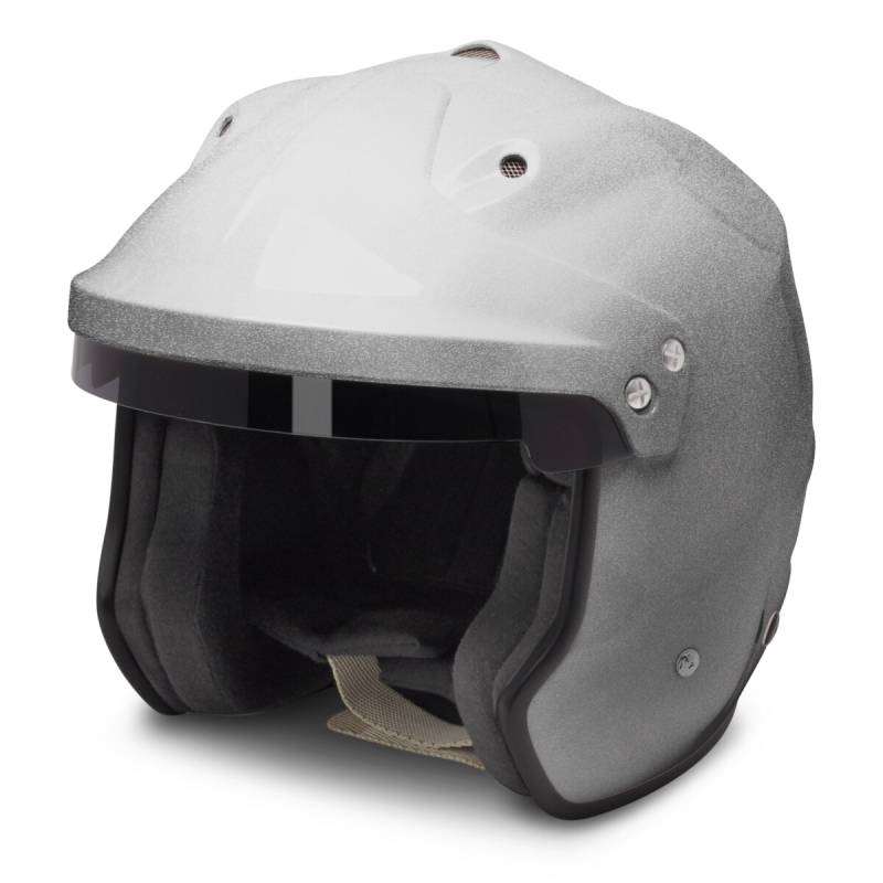 Pyrotect Pro Air Flow Open Face Helmet - Silver