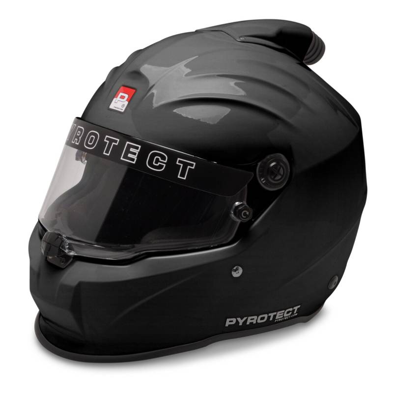 Pyrotect Pro Sport Duckbill Top Forced Air Helmet - Black
