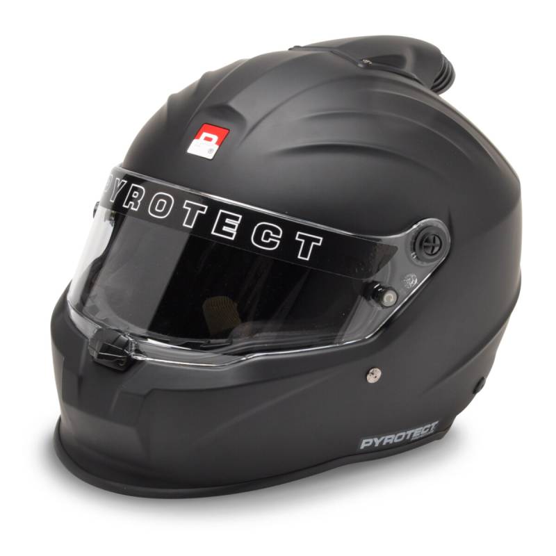 Pyrotect Pro Sport Duckbill Top Forced Air Helmet - Flat Black