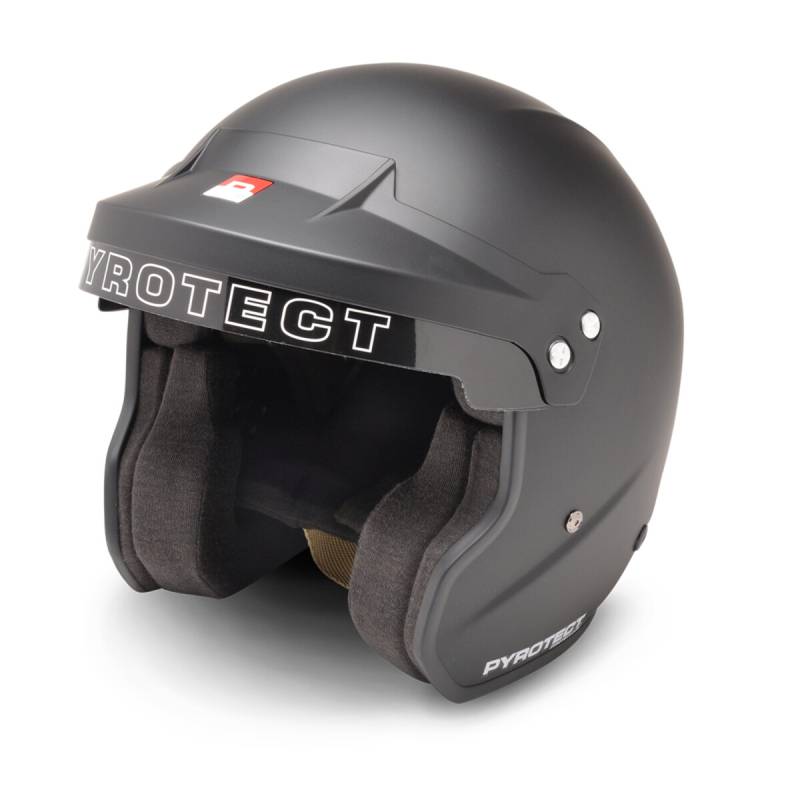 Pyrotect Pro Sport Open Face Helmet - Flat Black