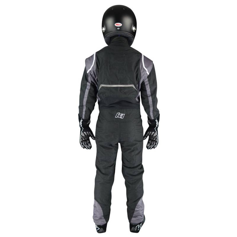 K1 RaceGear Precision II YOUTH Fire Suit - Black/Gray