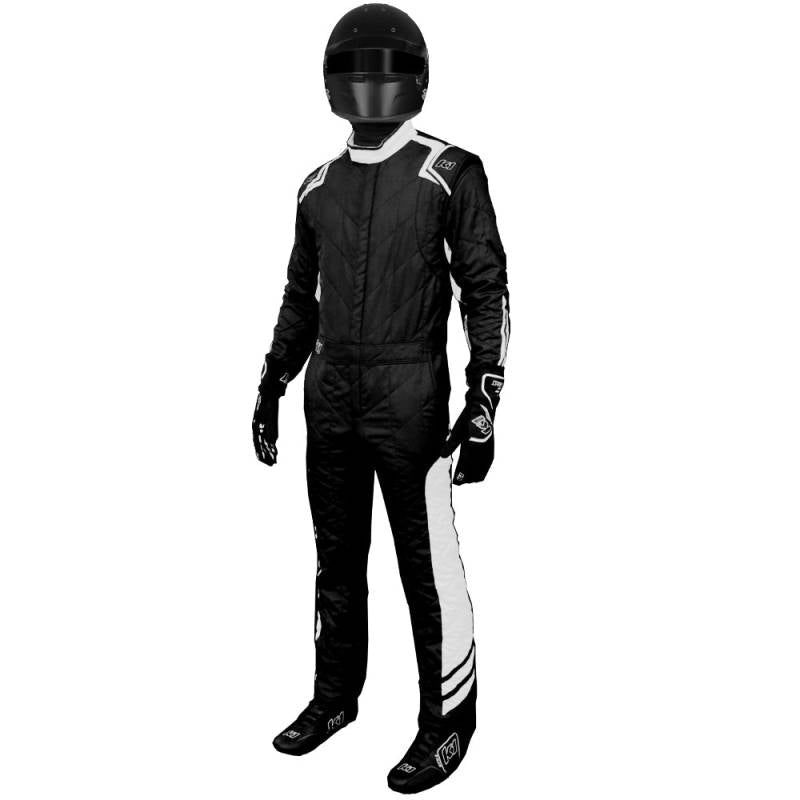 K1 RaceGear K1 Aero Suit - Black/White