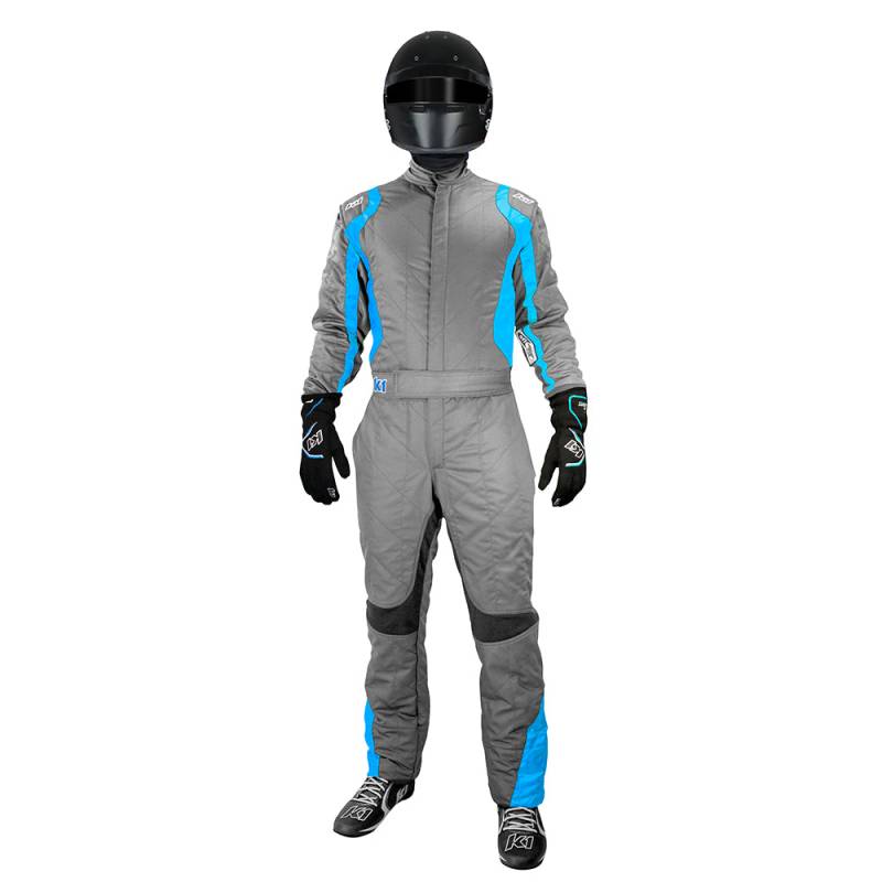 K1 RaceGear Precision II Suit - Gray/Blue
