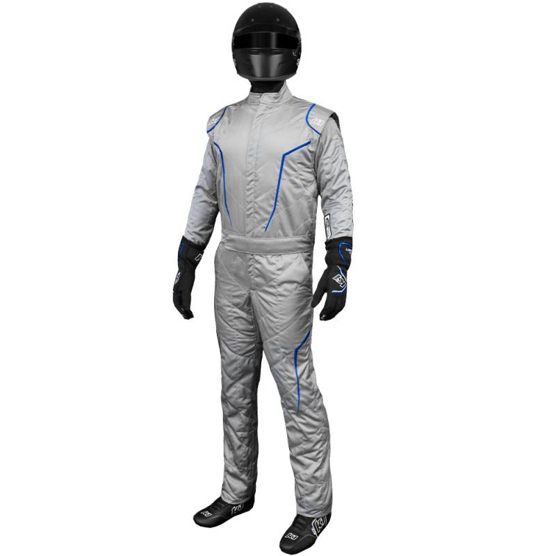K1 RaceGear GT2 Suit - Gray/Blue