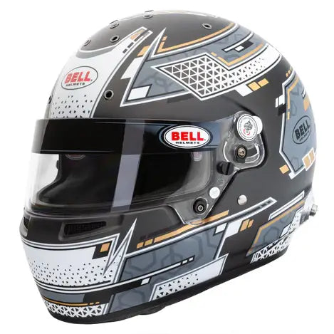 Bell RS7 Stamina Helmet - Gray Graphic