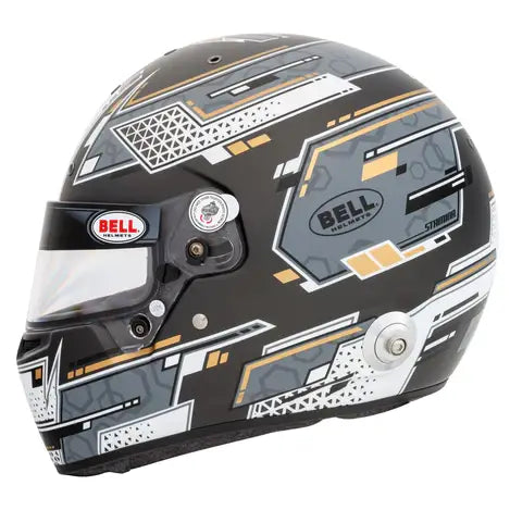 Bell RS7 Stamina Helmet - Gray Graphic
