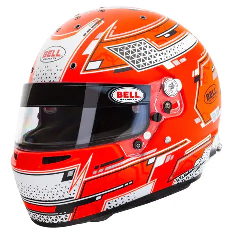 Bell RS7 Stamina Helmet - Red Graphic