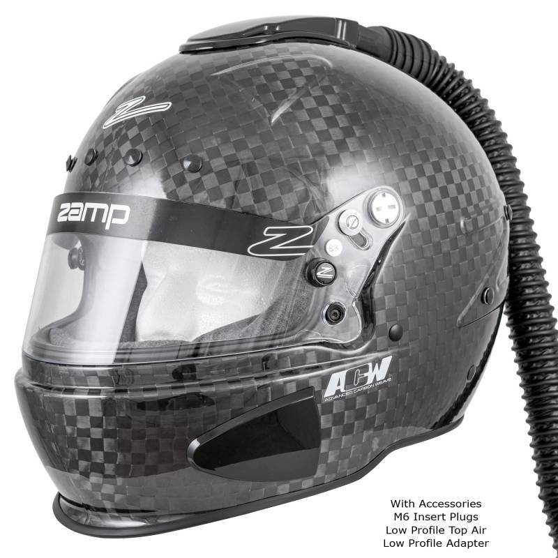 Zamp RZ-88C Gloss Carbon Helmet - Gloss Carbon